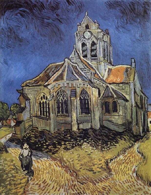 The Church at Auvers sur Oise, Vincent Van Gogh